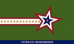 veterans remembered flag