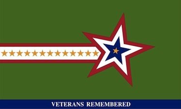 Veterans Remembered Flag