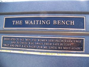 the waiting bench